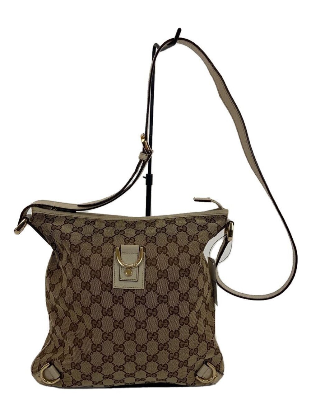 Gucci Shoulder Bag Abby GG Canvas Brown All over